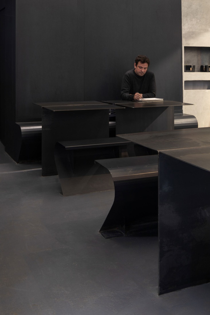 Oteiza One Coffee Shop por Bauart studio, Arkygra Arquitectos. Fotografía por Fernando Schapochnick.