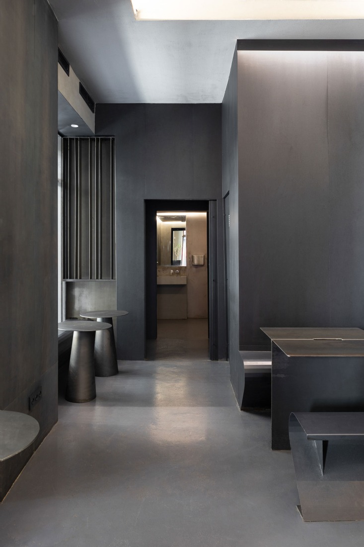 Oteiza One Coffee Shop por Bauart studio, Arkygra Arquitectos. Fotografía por Fernando Schapochnick.