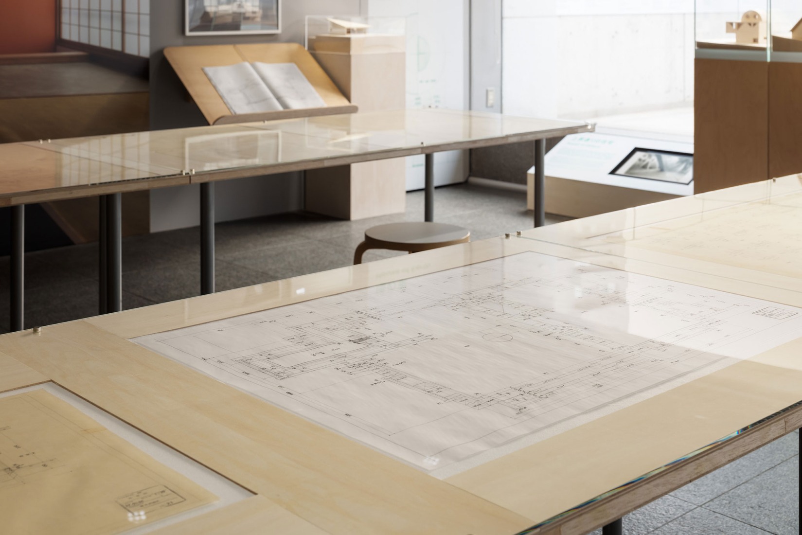 GALERÍA 1: Dibujos originales de «Casa en Blanco». Fotografía por Nacása & Partners Inc.