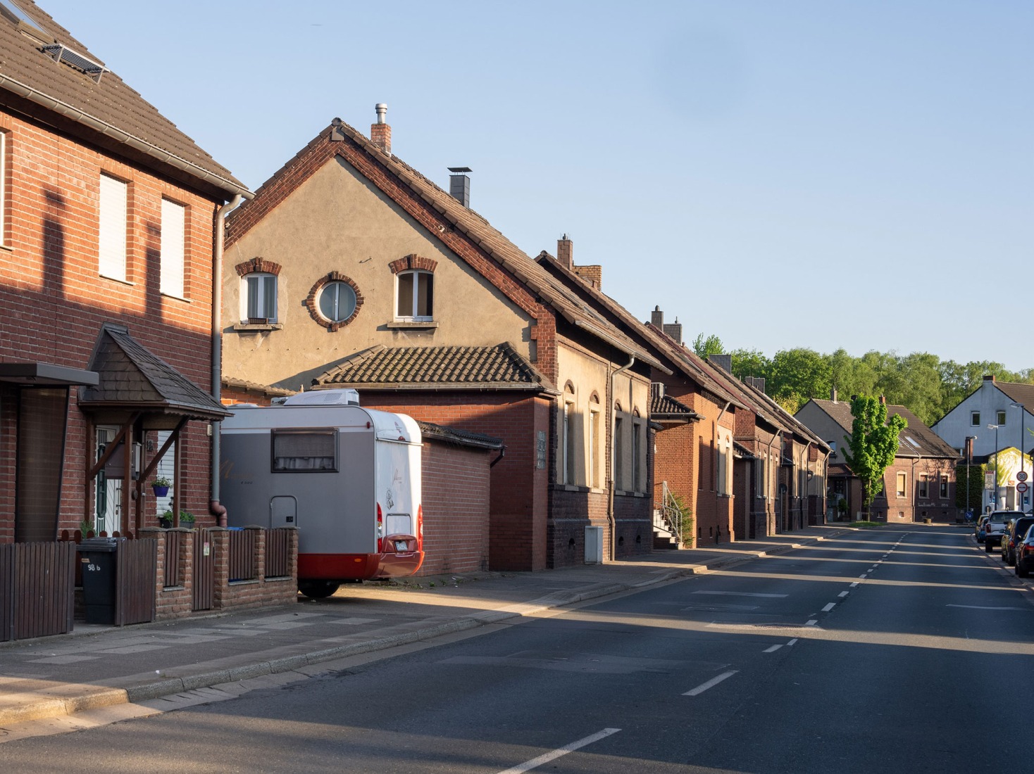 Former Miners’ Housing Estate near the UNESCO World Heritage Zollverein, Essen. Photograph by Dirk Rose.