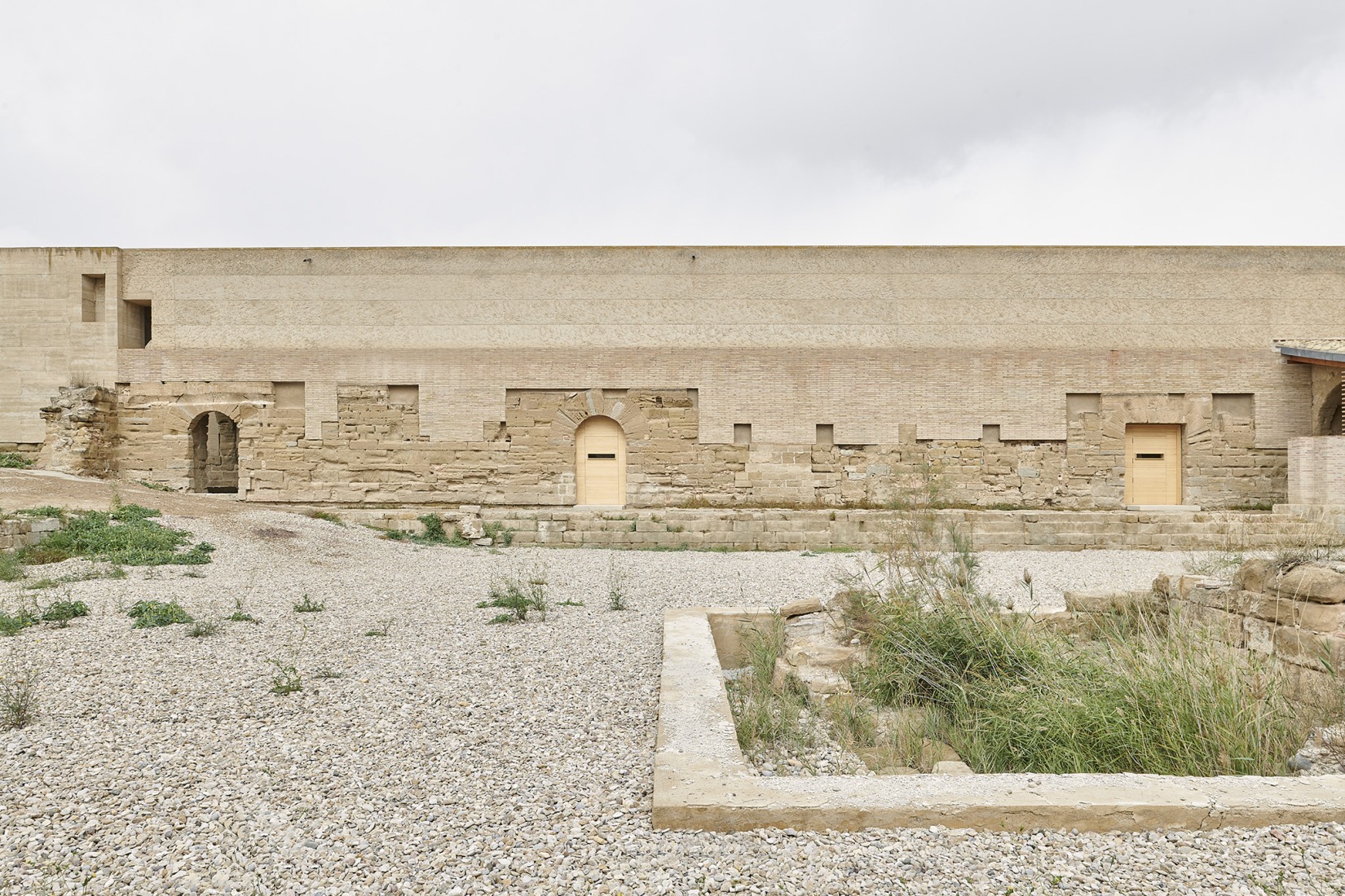 Intervention in the Royal Monastery of Santa Maria de Sijena by Pemán y Franco + Sebastián Arquitectos. Photograph by Iñaki Bergera.