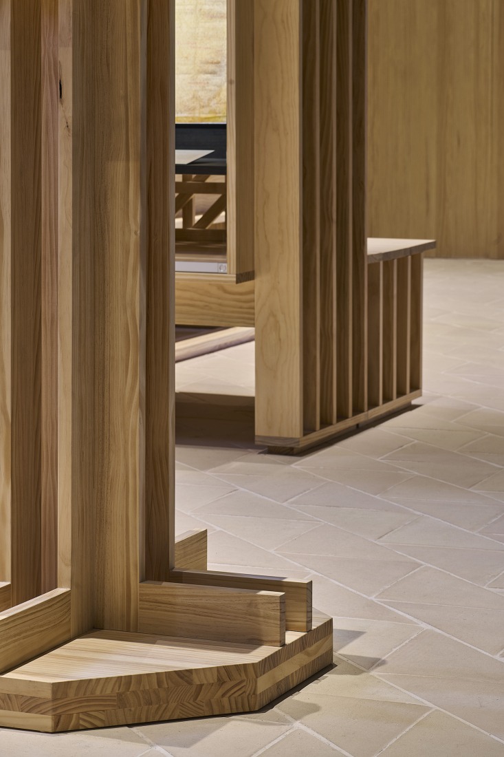 Intervention in the Royal Monastery of Santa Maria de Sijena by Pemán y Franco + Sebastián Arquitectos. Photograph by Iñaki Bergera.