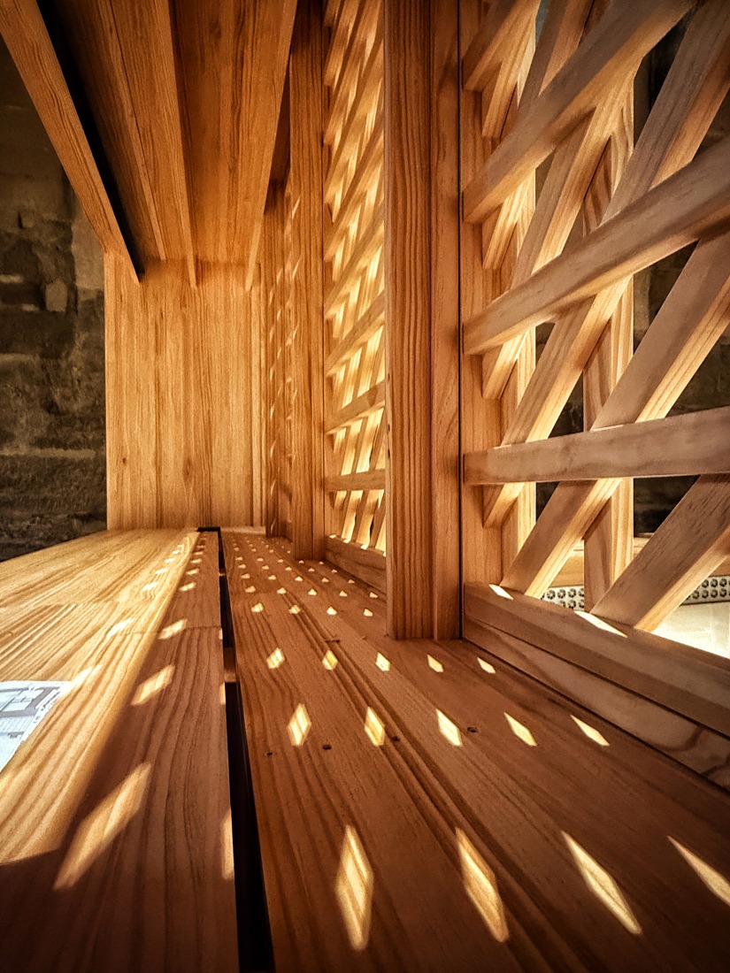 Construction process. Intervention in the Royal Monastery of Santa Maria de Sijena by Pemán y Franco + Sebastián Arquitectos. 