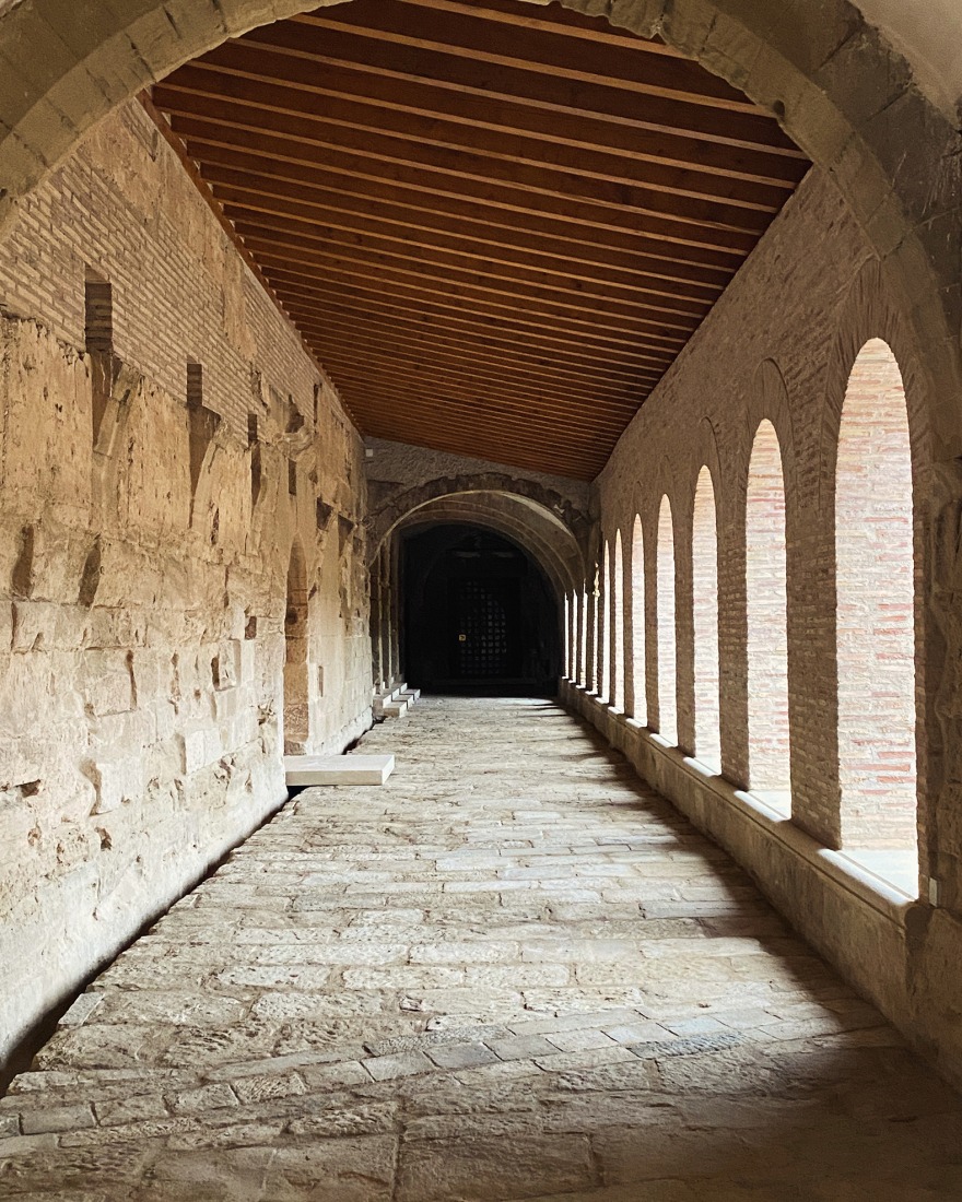 Construction process. Intervention in the Royal Monastery of Santa Maria de Sijena by Pemán y Franco + Sebastián Arquitectos. 