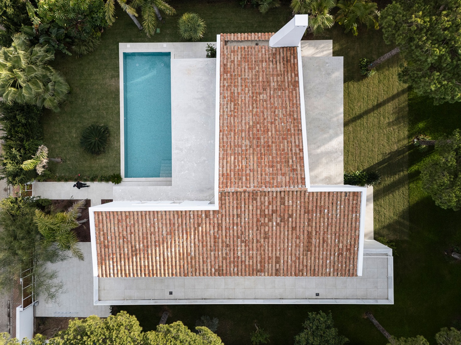 Single-family house in Roche by DL+A Arquitectos. Photograph by Fernando Alda.