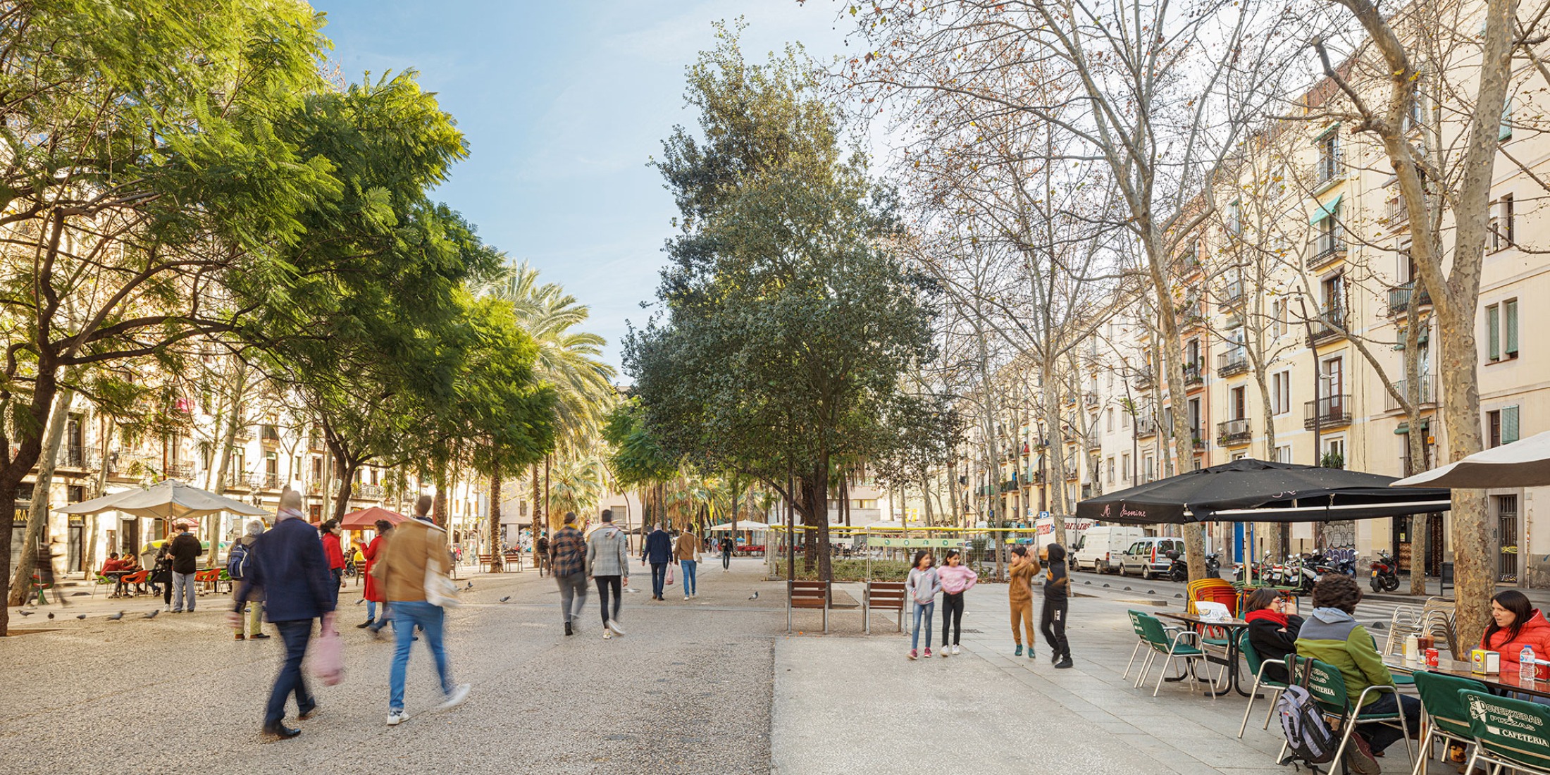 Rambla del Raval y entorno por VORA. Fotografía por Adrià Goula.