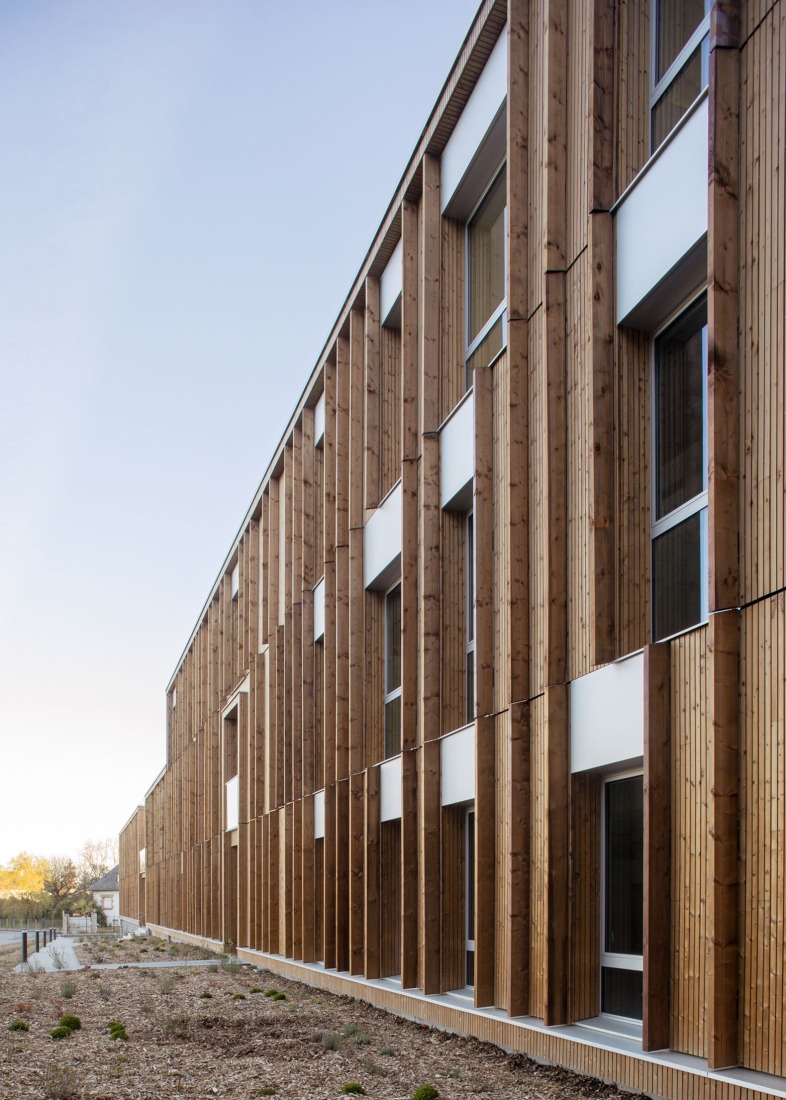 "Bois Harel" by Alta Architectes. Photograph by Gaëtan Chevrier.