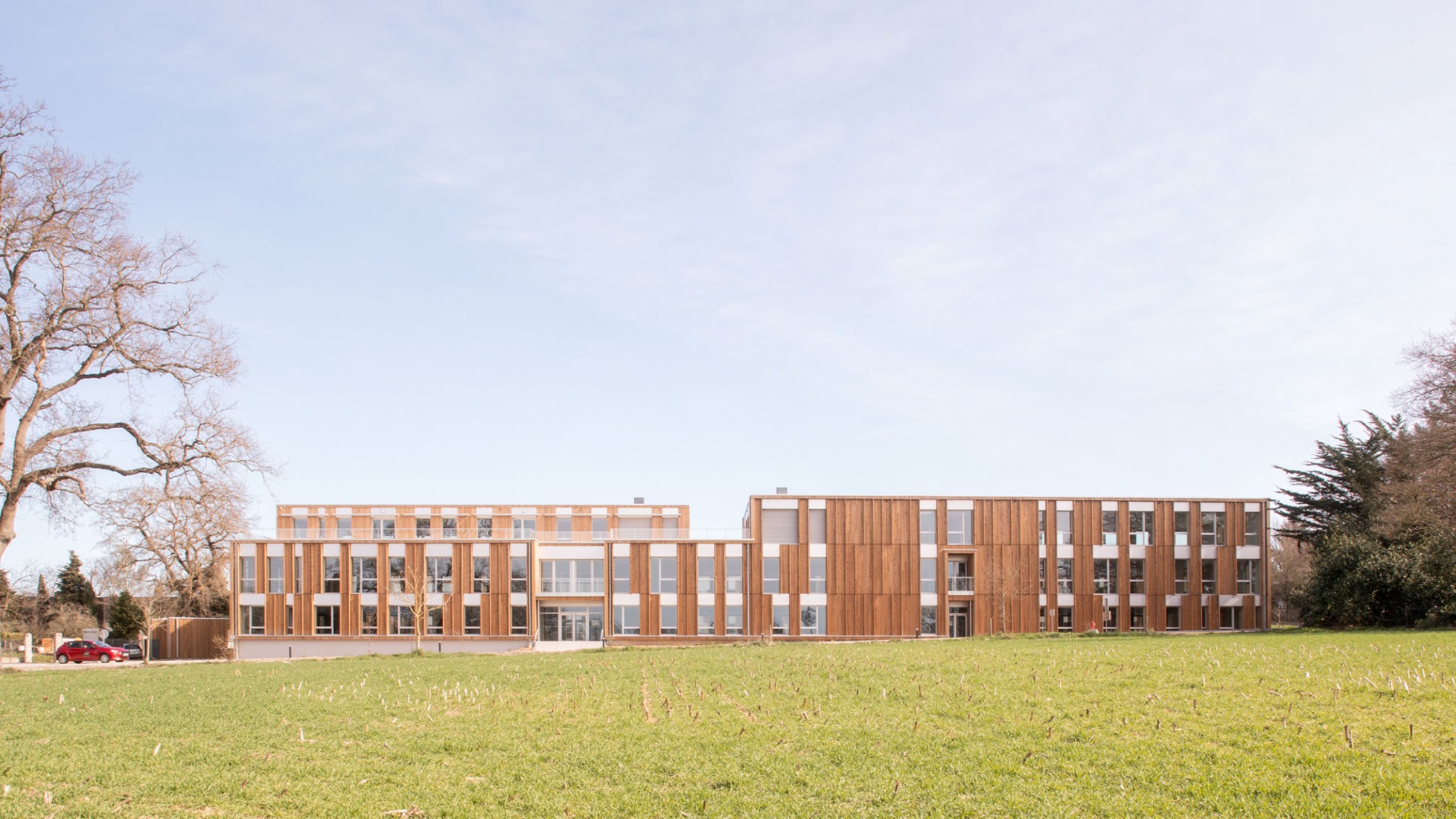 "Bois Harel" by Alta Architectes. Photograph by Gaëtan Chevrier.