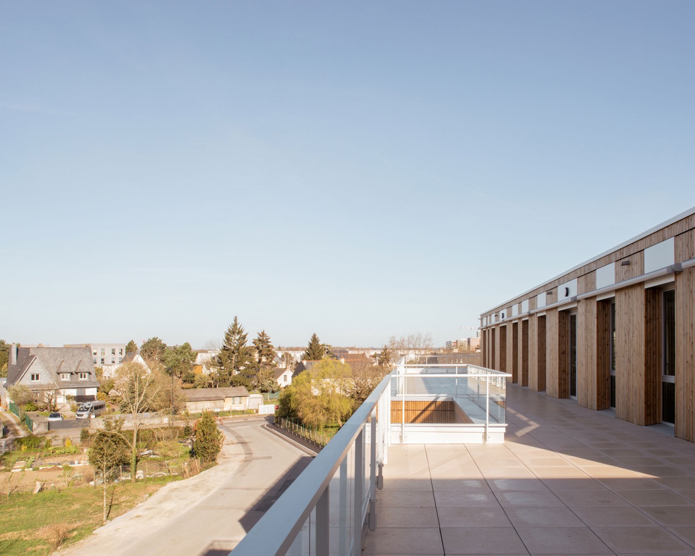 "Bois Harel" by Alta Architectes. Photograph by Gaëtan Chevrier.