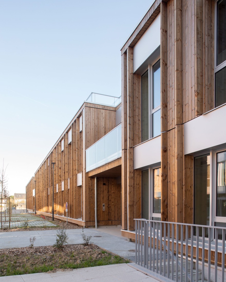 "Bois Harel" by Alta Architectes. Photograph by Gaëtan Chevrier.