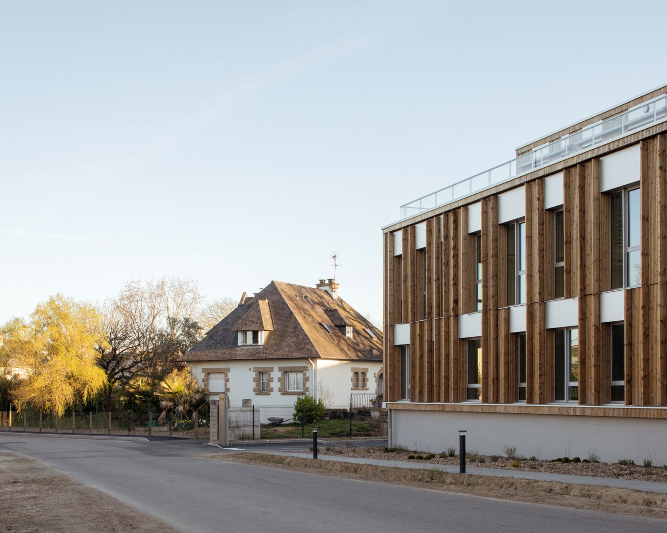 "Bois Harel" by Alta Architectes. Photograph by Gaëtan Chevrier.