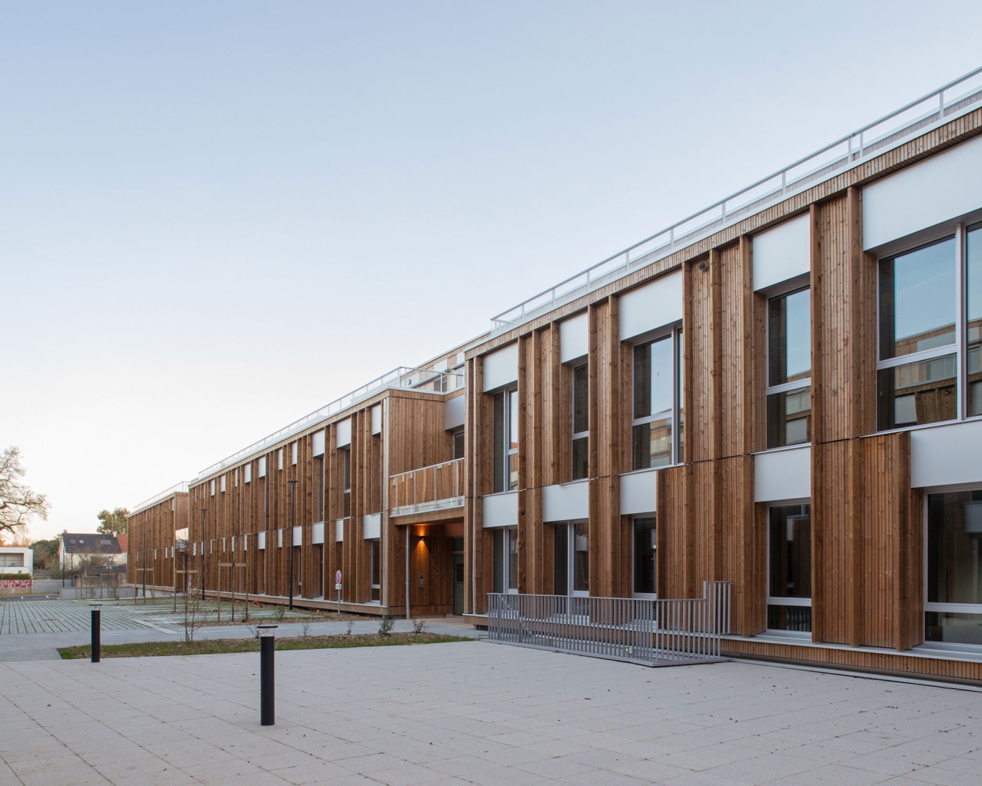 "Bois Harel" by Alta Architectes. Photograph by Gaëtan Chevrier.