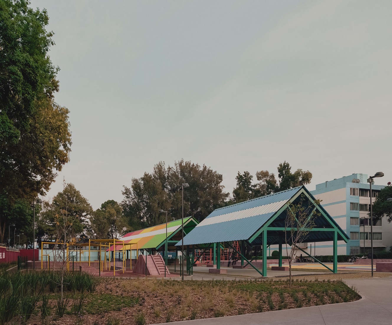 UH INFONAVIT CTM Culhuacán by AMASA Estudio. Photograph by Zaickz Moz.