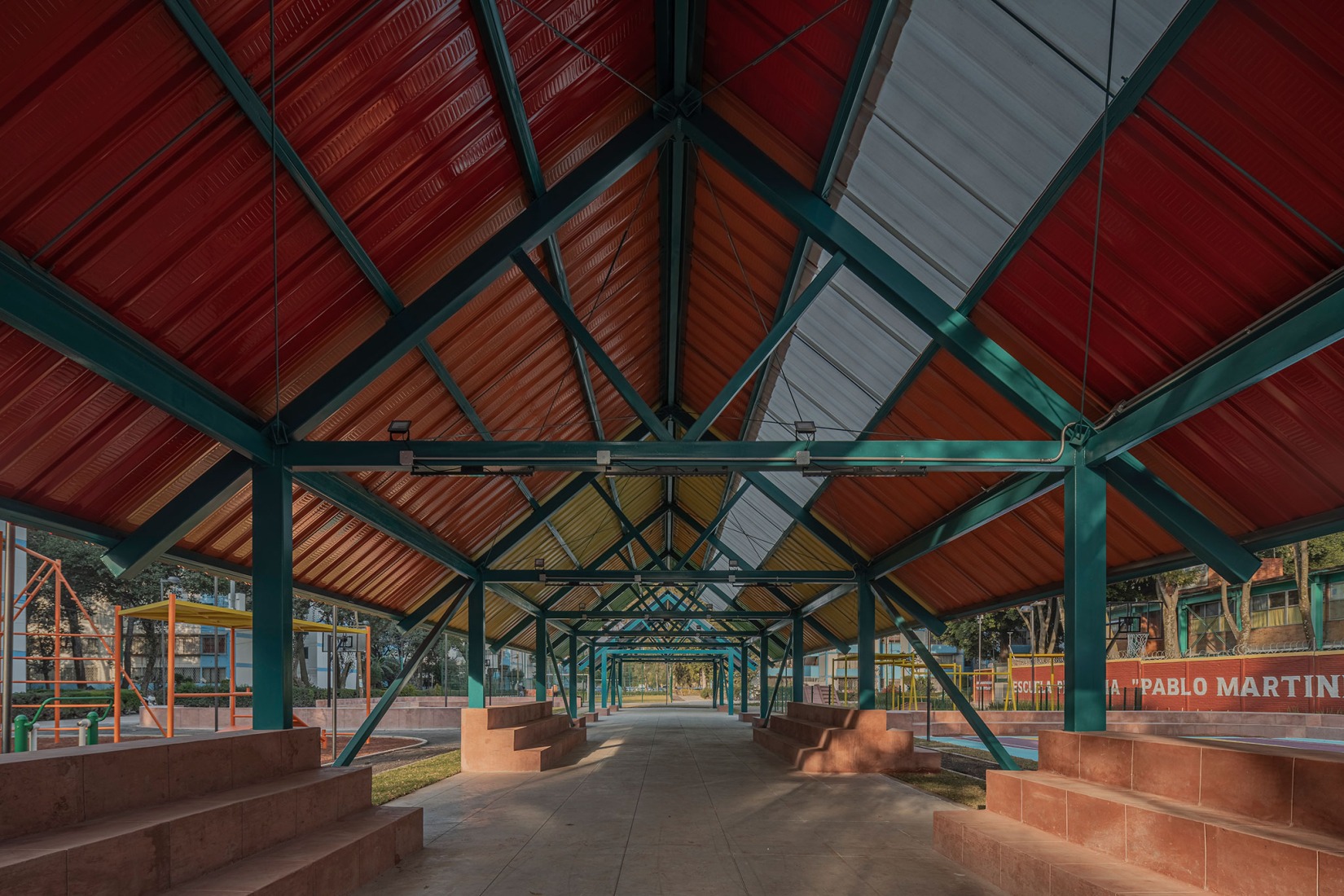 UH INFONAVIT CTM Culhuacán by AMASA Estudio. Photograph by Andres Cedillo.