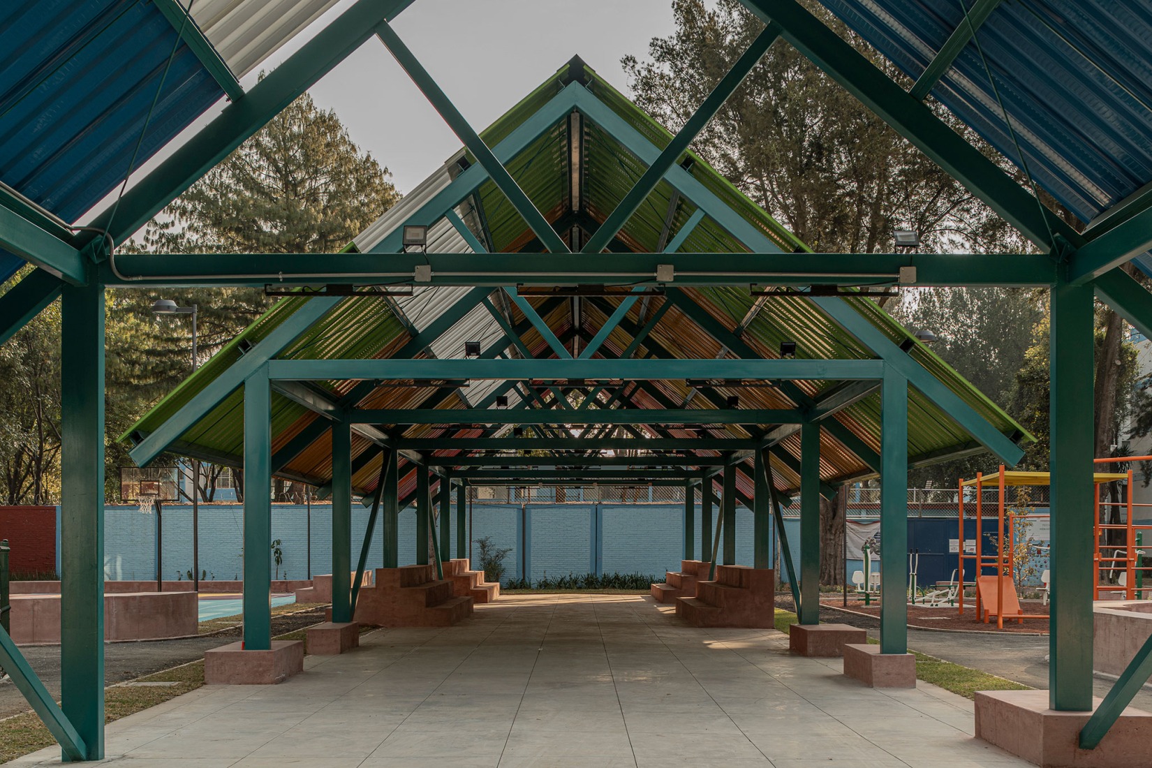 UH INFONAVIT CTM Culhuacán by AMASA Estudio. Photograph by Andres Cedillo.