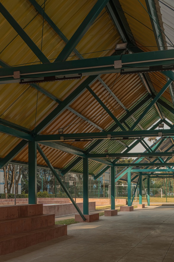 UH INFONAVIT CTM Culhuacán by AMASA Estudio. Photograph by Andres Cedillo.