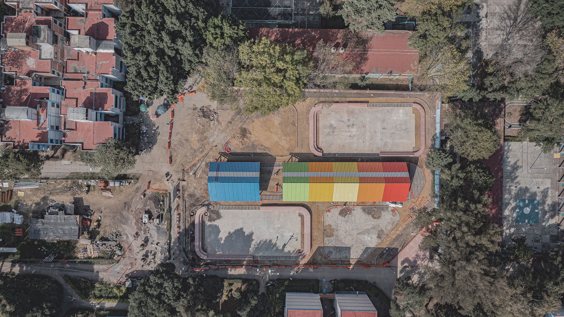 Process and work. UH INFONAVIT CTM Culhuacán by AMASA Estudio. Photograph by Gerardo Reyes Bustamante.