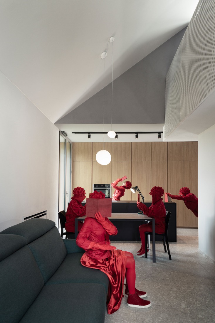 Casa Sotto La Nuvola por LDA.iMdA Architetti. Fotografía por medullastudiomedulla.