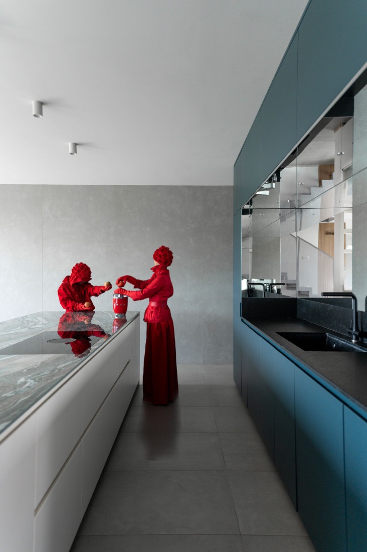 Casa Sotto La Nuvola por LDA.iMdA Architetti. Fotografía por medullastudiomedulla.