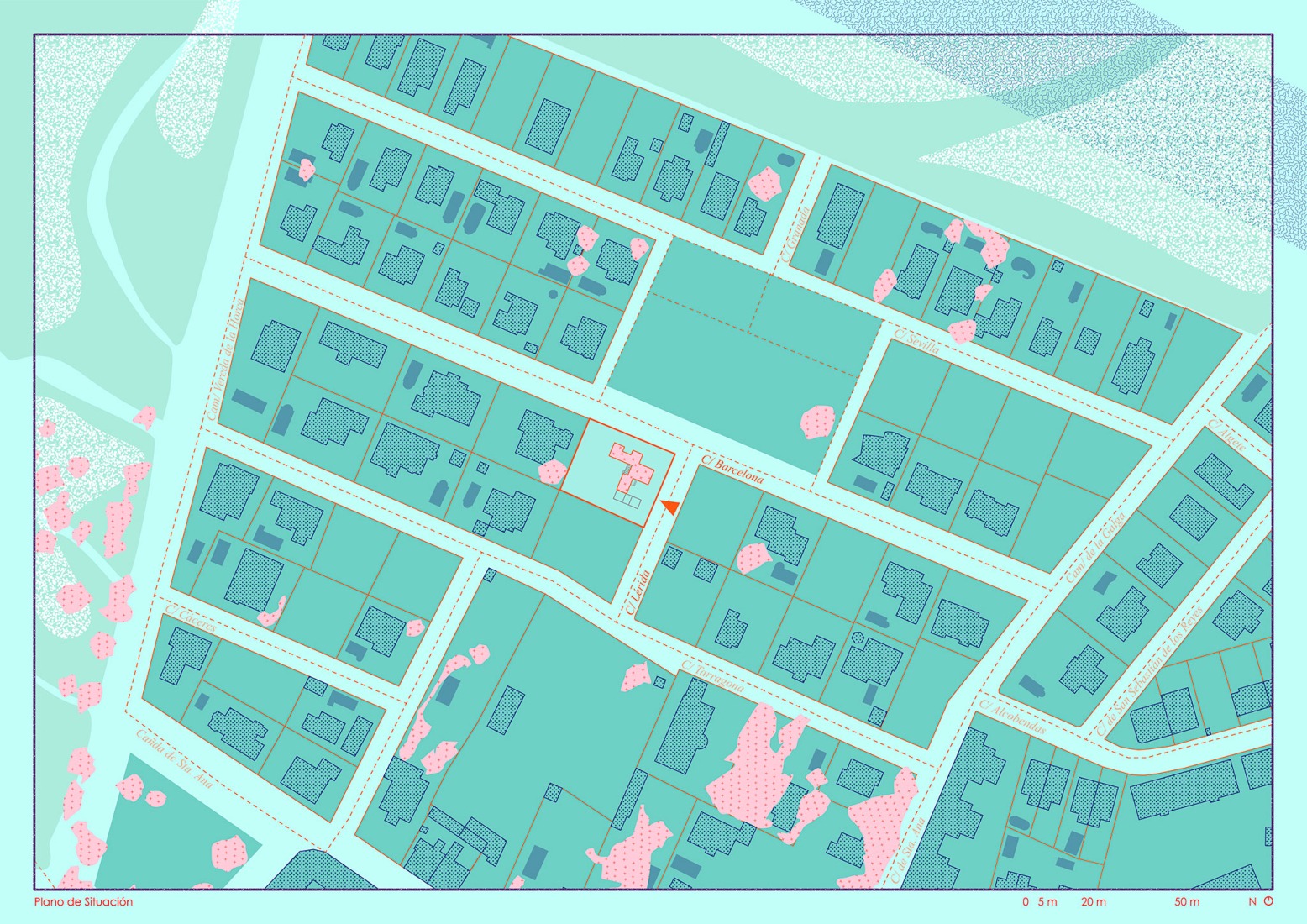 Situation plan. 137 NEKO by elii.
