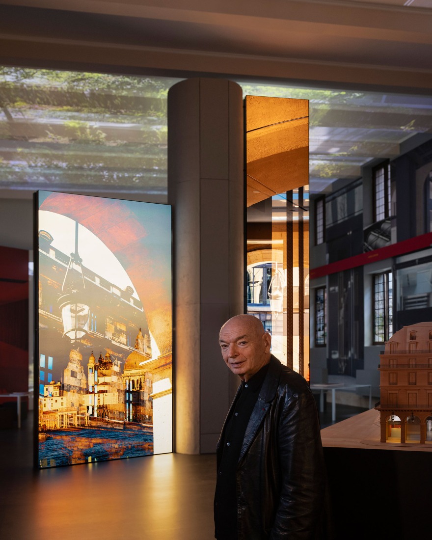 Jean Nouvel en The Fondation Cartier Pour L’Art Contemporain por Jean Nouvel. Fotografía por Andrea Rossetti