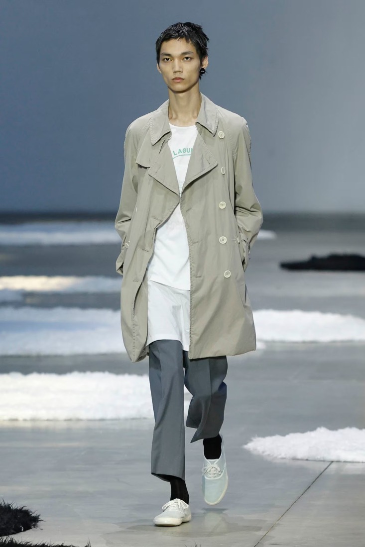 Prada’s show set at Milan Fashion Week S/S 2026. Photograph courtesy of Prada.