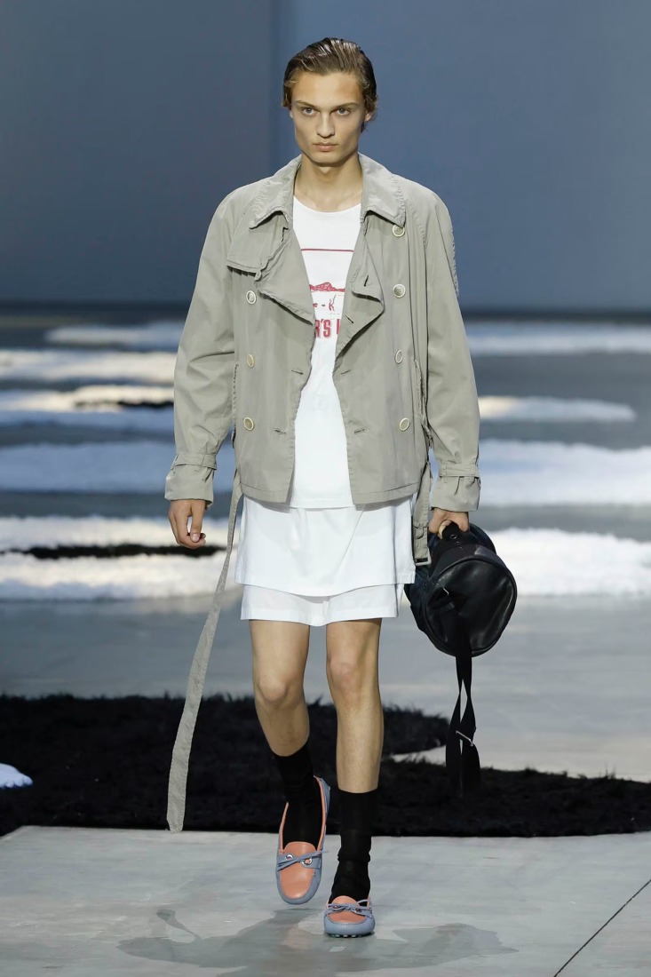 Prada’s show set at Milan Fashion Week S/S 2026. Photograph courtesy of Prada.