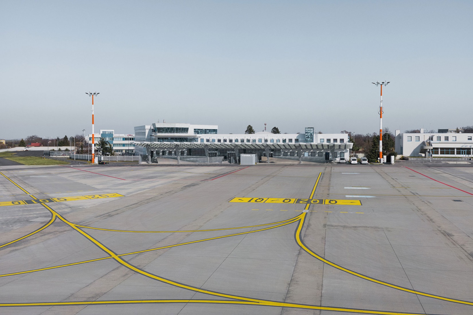 Prague Airport Terminal 3 by ra15. Photograph by Petr Polák.
