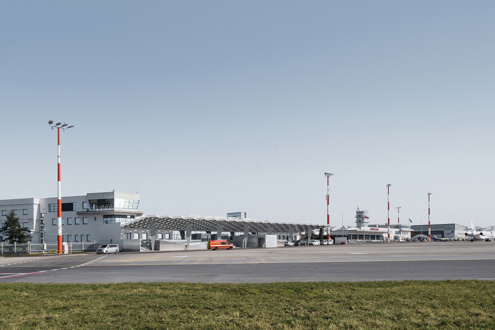 Prague Airport Terminal 3 by ra15. Photograph by Petr Polák.