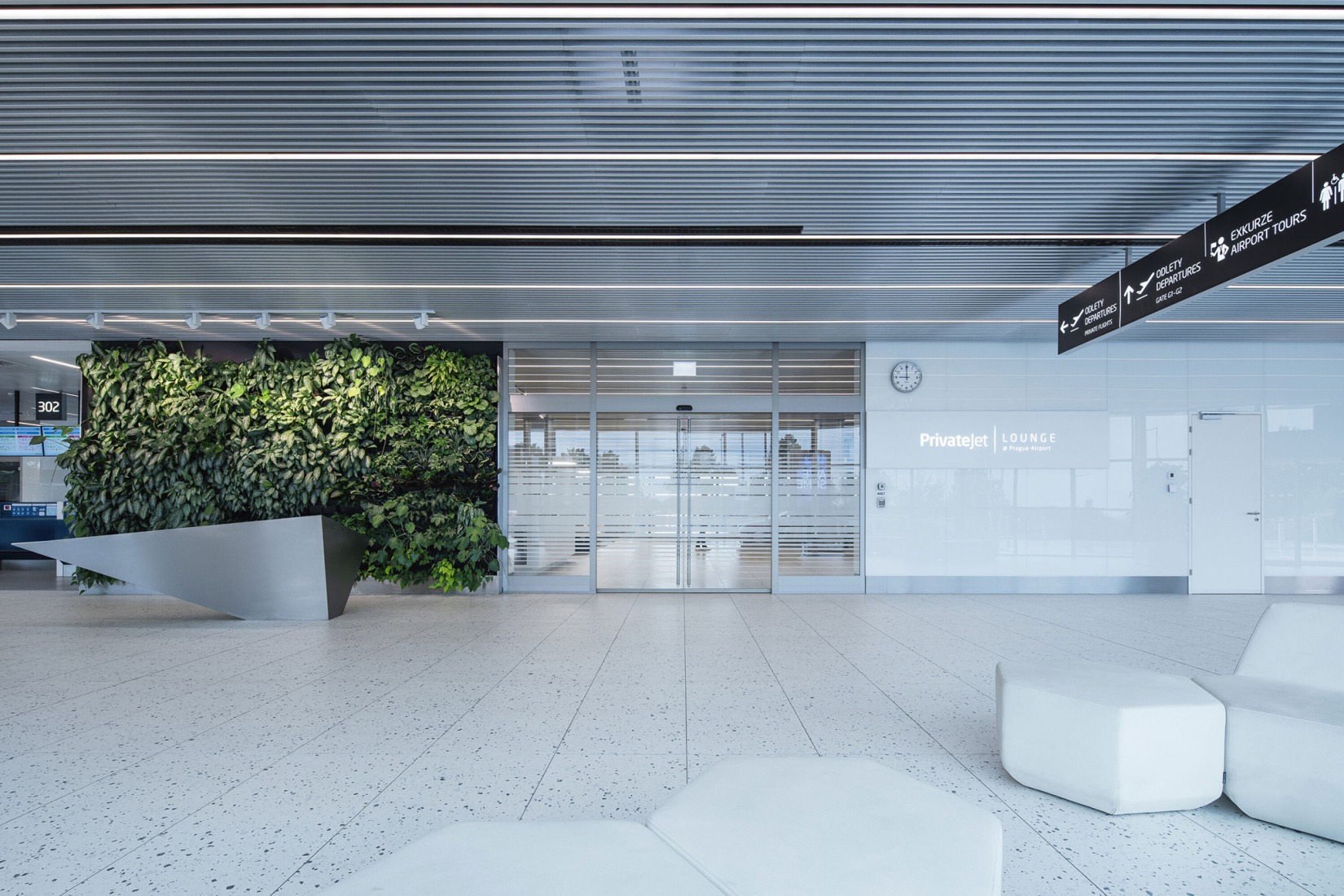 Prague Airport Terminal 3 by ra15. Photograph by Petr Polák.
