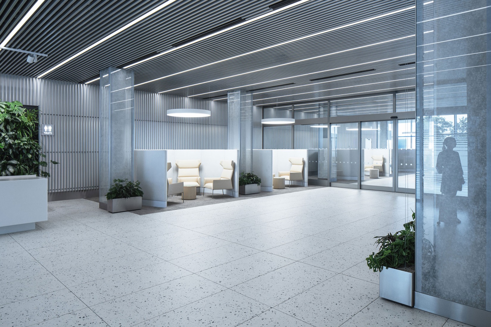 Prague Airport Terminal 3 by ra15. Photograph by Petr Polák.