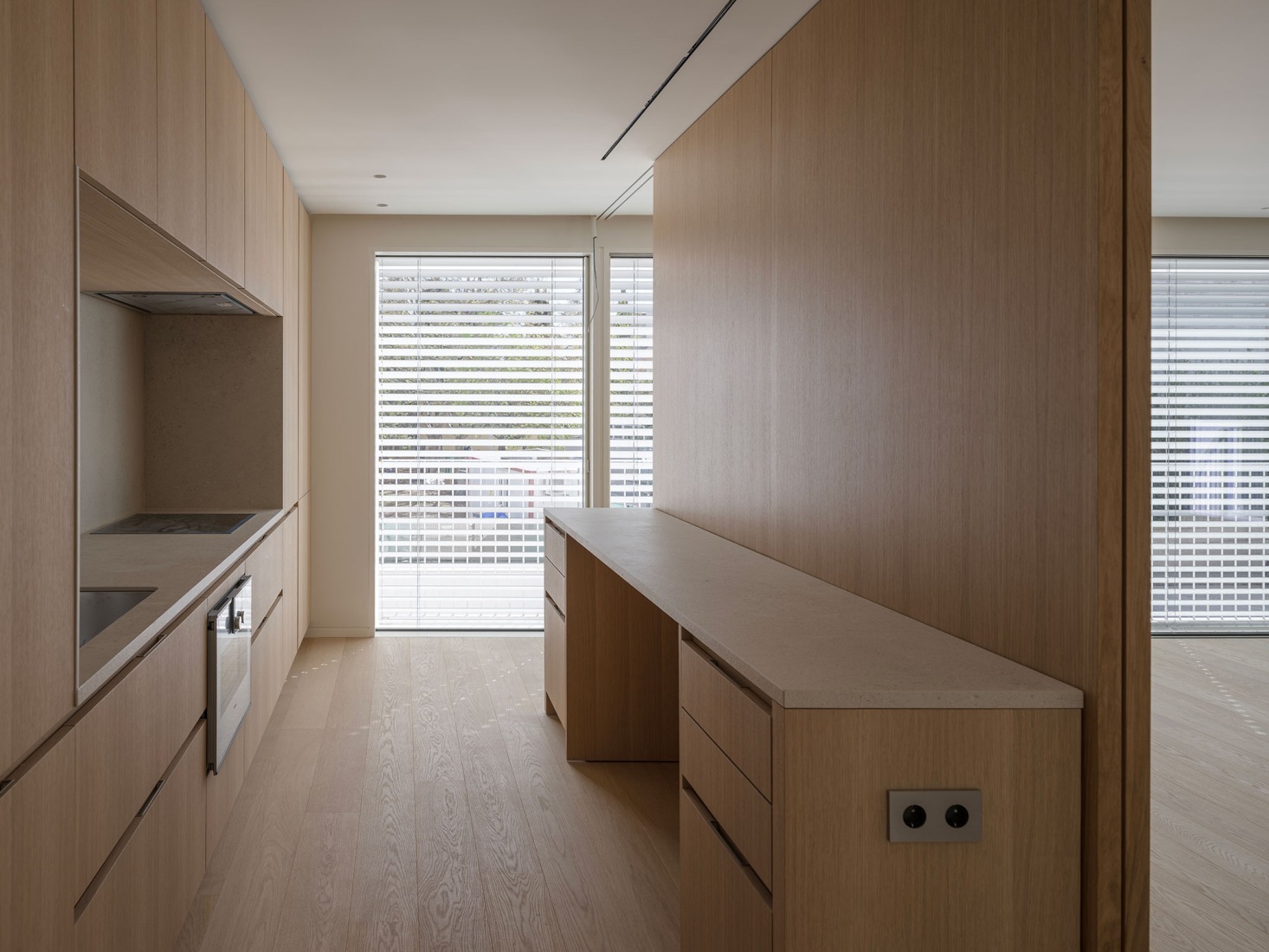 Three dwellings in the Colonia El Viso by Riaño Arquitectos, GCA Architects. Photograph by Imagen Subliminal.