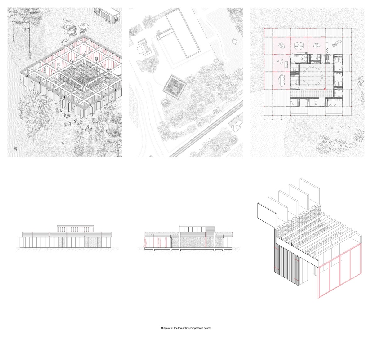 Forest & Phoenix por Carolina von Hammerstein, Vera Kellmann. Universidad Técnica de Berlín. Facultad VI, Planificación, Construcción y Medio Ambiente - Instituto de Arquitectura (Berlín, Alemania).