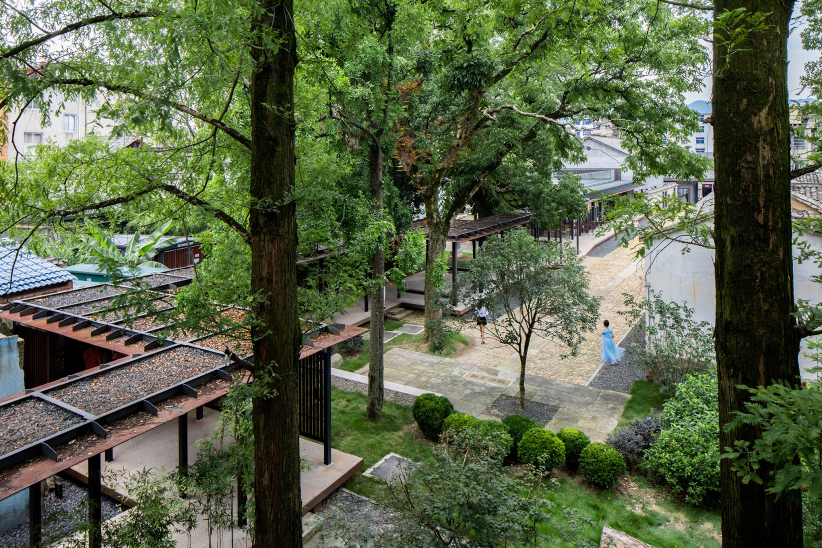 Neighborhood Songyang Three-Temple Cultural Communication Center by Jiakun Architects. Photograph by Arch-Exist. Neighborhood Songyang Three-Temple Cultural Communication Center by Jiakun Architects. Photograph by Arch-Exist.