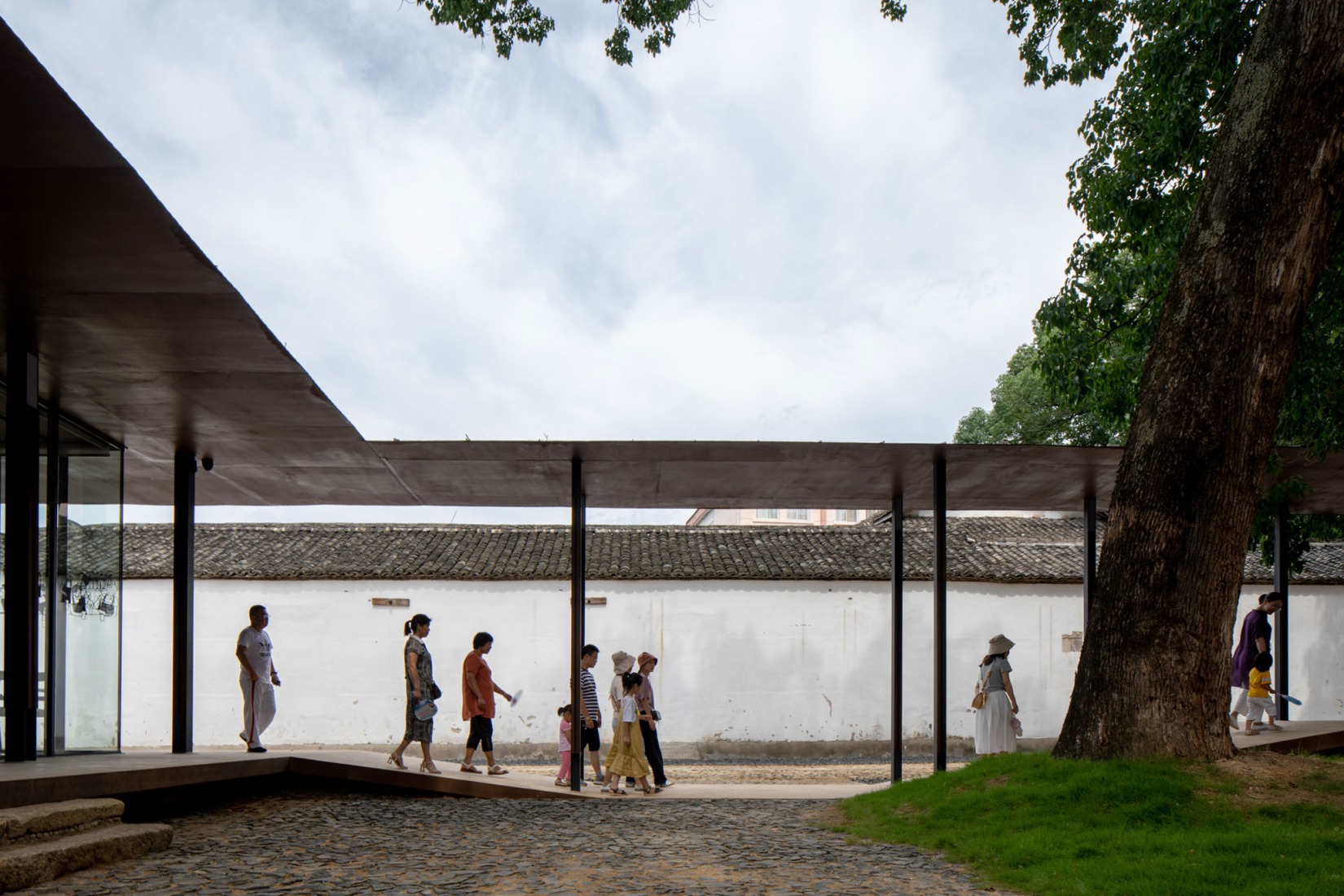 Neighborhood Songyang Three-Temple Cultural Communication Center by Jiakun Architects. Photograph by Arch-Exist. Neighborhood Songyang Three-Temple Cultural Communication Center by Jiakun Architects. Photograph by Arch-Exist.