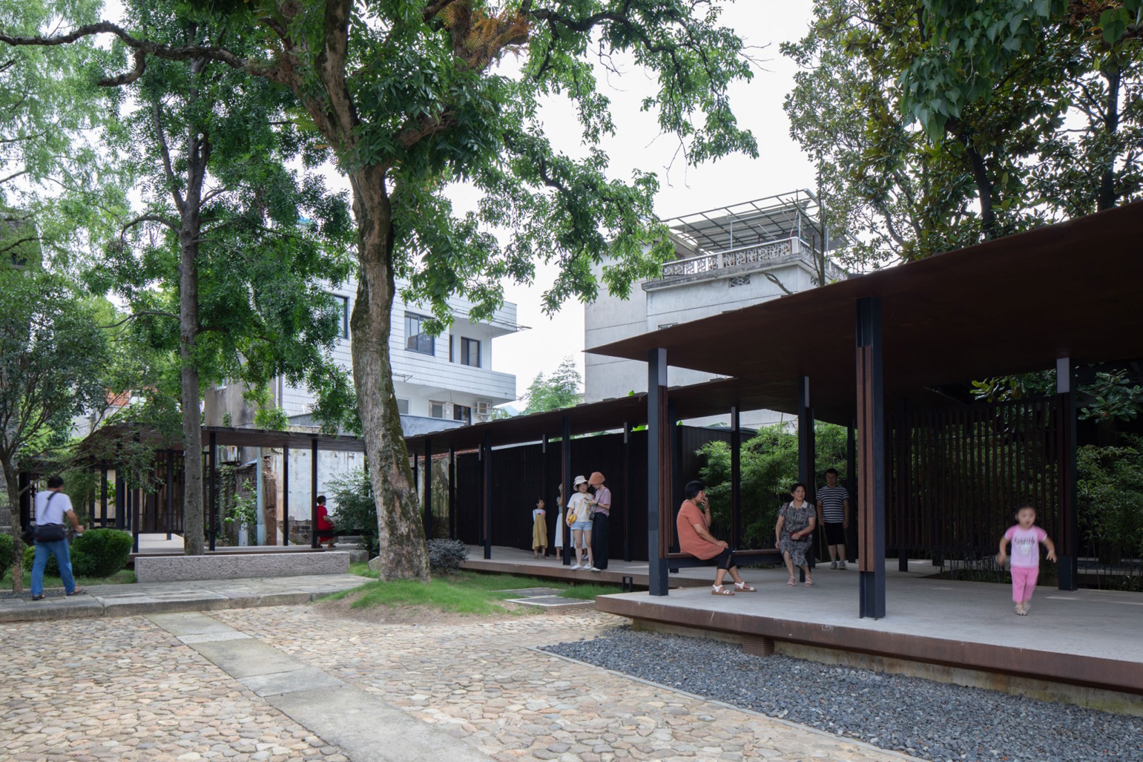 Neighborhood Songyang Three-Temple Cultural Communication Center by Jiakun Architects. Photograph by Arch-Exist. Neighborhood Songyang Three-Temple Cultural Communication Center by Jiakun Architects. Photograph by Arch-Exist.