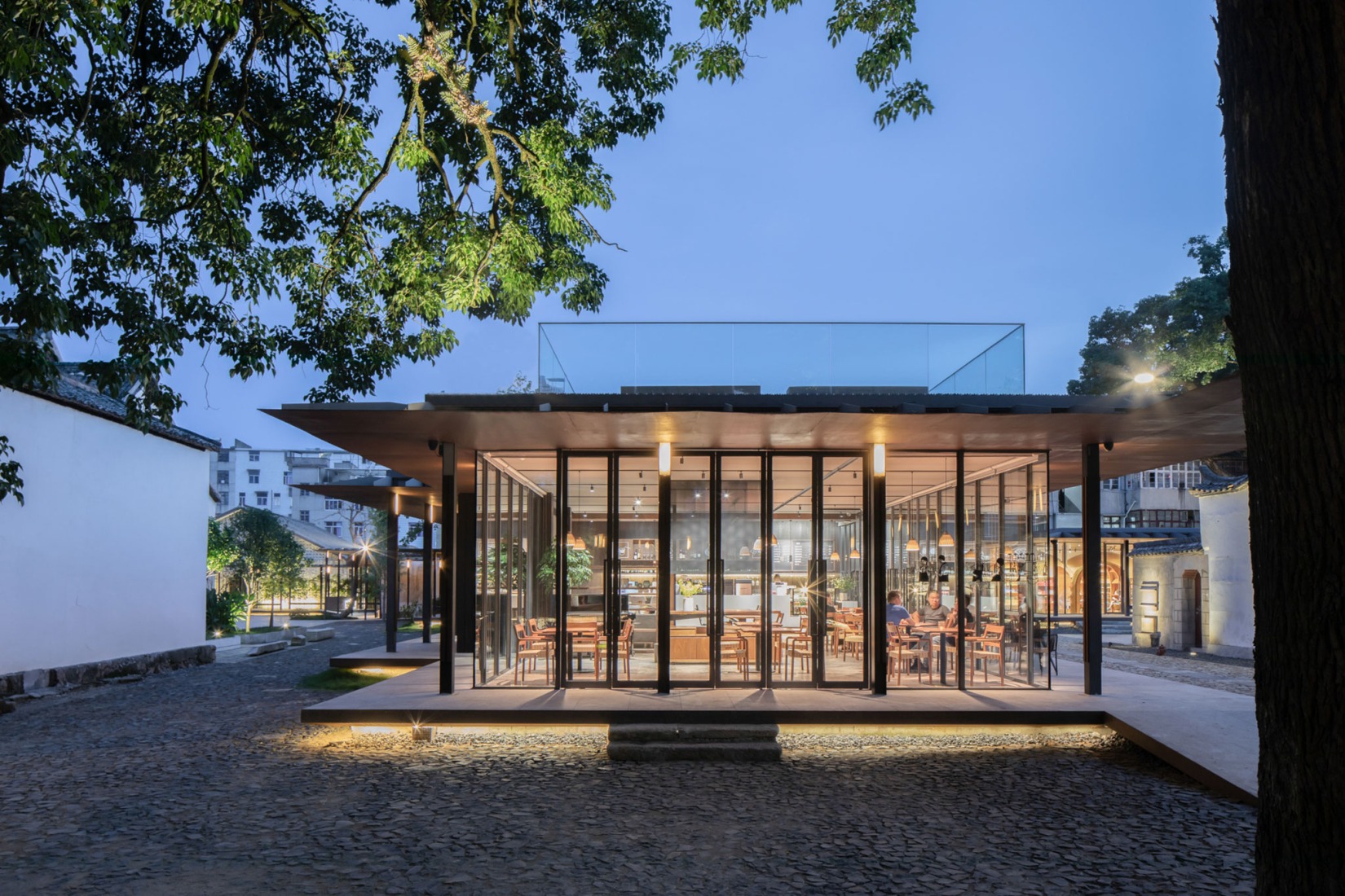 Neighborhood Songyang Three-Temple Cultural Communication Center by Jiakun Architects. Photograph by Arch-Exist. Neighborhood Songyang Three-Temple Cultural Communication Center by Jiakun Architects. Photograph by Arch-Exist.