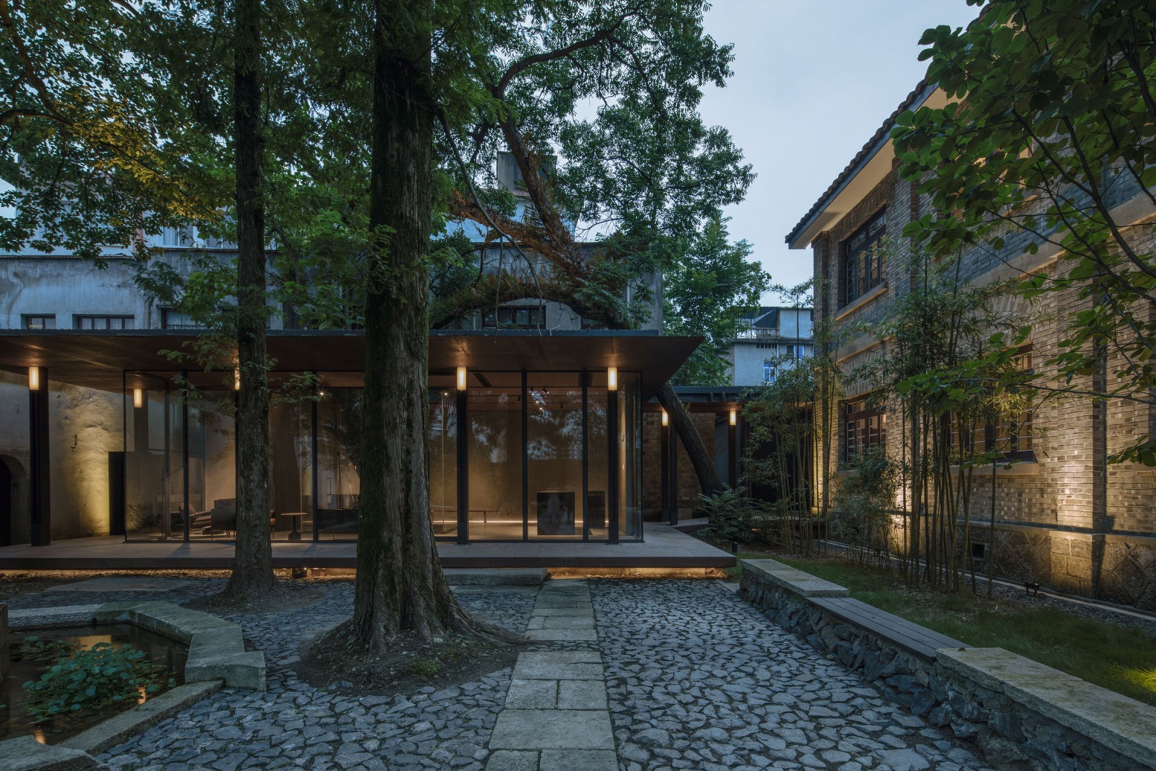 Neighborhood Songyang Three-Temple Cultural Communication Center by Jiakun Architects. Photograph by Arch-Exist. Neighborhood Songyang Three-Temple Cultural Communication Center by Jiakun Architects. Photograph by Arch-Exist.