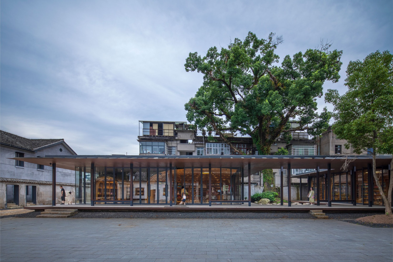 Neighborhood Songyang Three-Temple Cultural Communication Center by Jiakun Architects. Photograph by Arch-Exist. Neighborhood Songyang Three-Temple Cultural Communication Center by Jiakun Architects. Photograph by Arch-Exist.