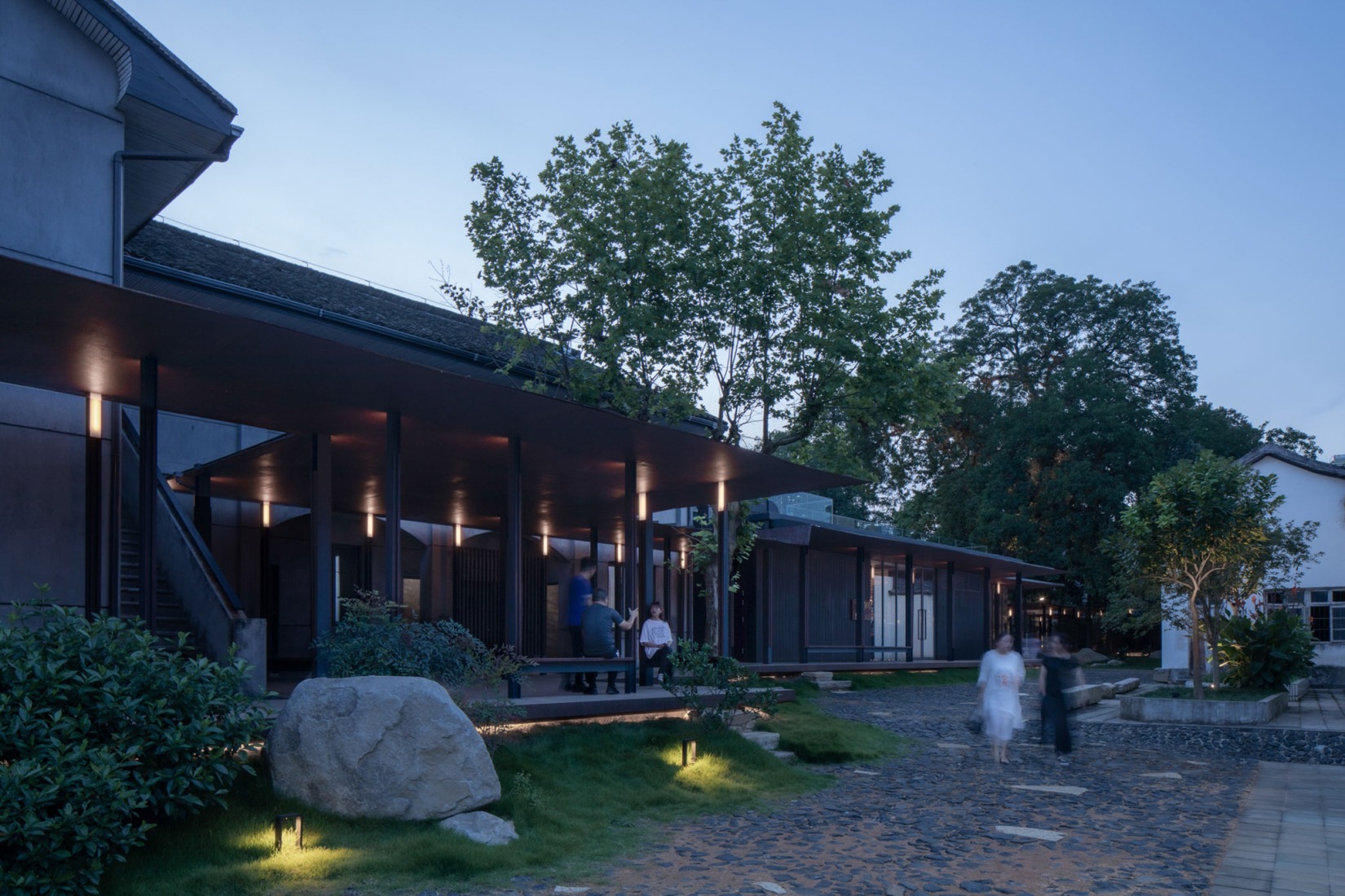 Neighborhood Songyang Three-Temple Cultural Communication Center by Jiakun Architects. Photograph by Arch-Exist. Neighborhood Songyang Three-Temple Cultural Communication Center by Jiakun Architects. Photograph by Arch-Exist.
