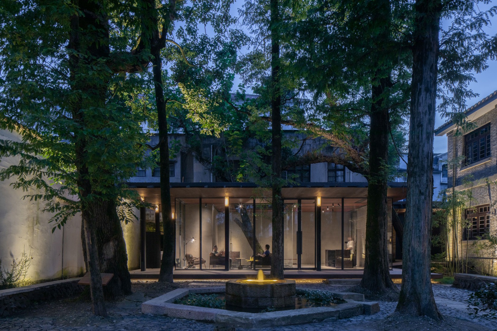 Neighborhood Songyang Three-Temple Cultural Communication Center by Jiakun Architects. Photograph by Arch-Exist. Neighborhood Songyang Three-Temple Cultural Communication Center by Jiakun Architects. Photograph by Arch-Exist.