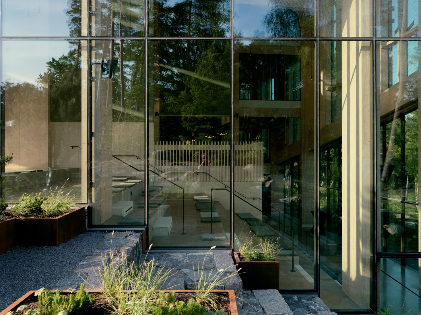 «Lakehouse Wendelstrand» por Snøhetta. Fotografía por Kalle Sanner / Snøhetta.