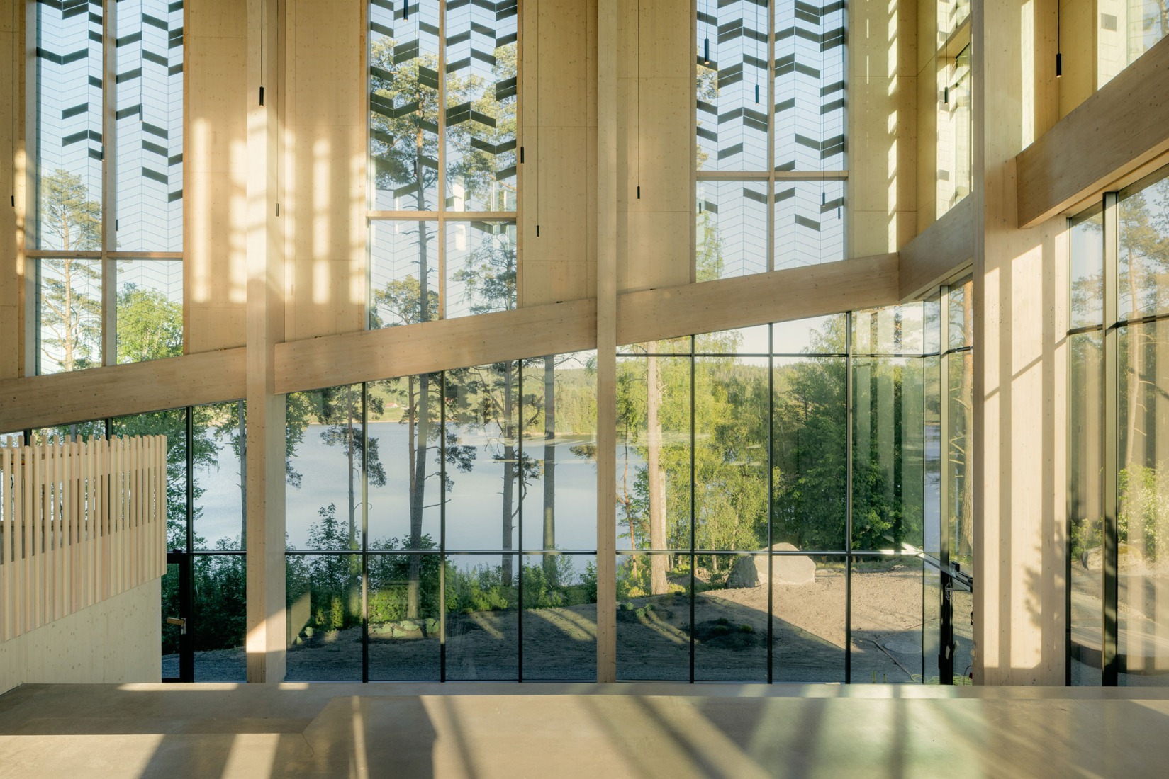 «Lakehouse Wendelstrand» por Snøhetta. Fotografía por Kalle Sanner / Snøhetta.