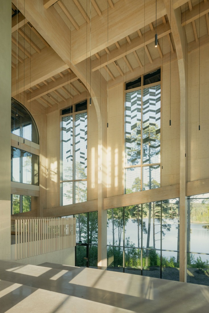 «Lakehouse Wendelstrand» por Snøhetta. Fotografía por Kalle Sanner / Snøhetta.