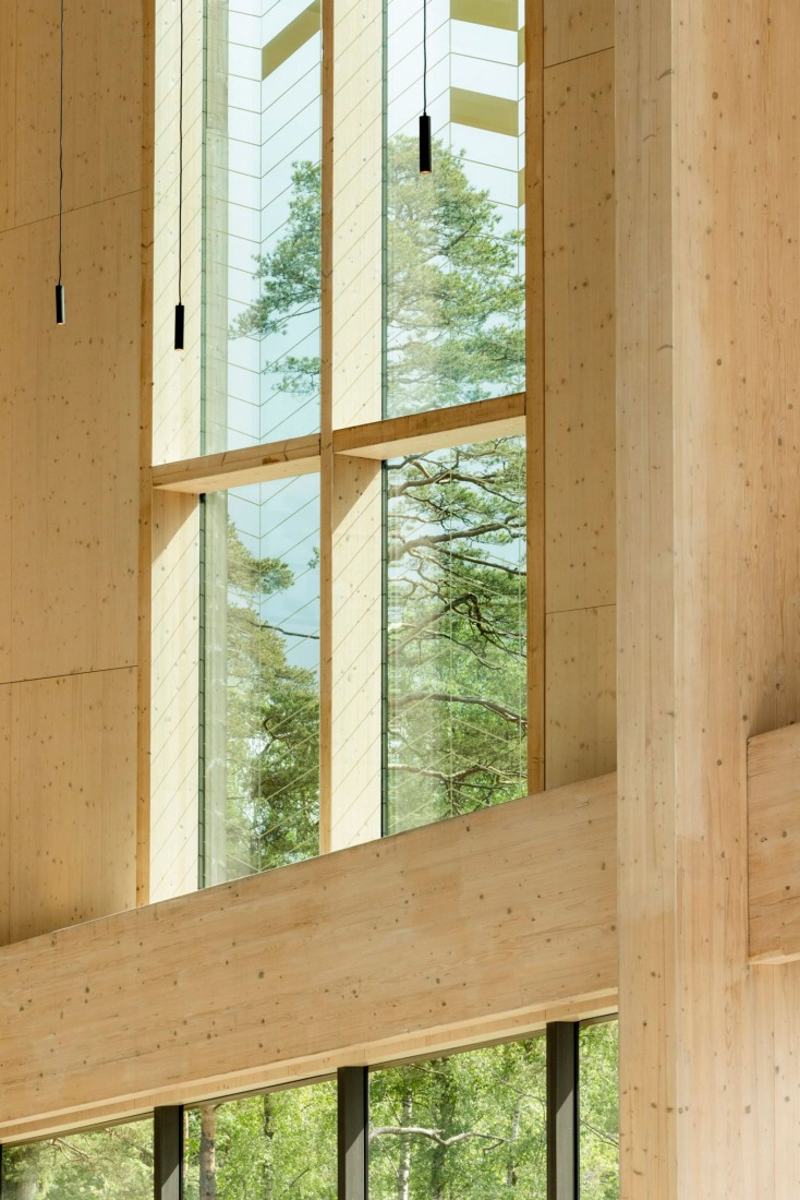«Lakehouse Wendelstrand» por Snøhetta. Fotografía por Kalle Sanner / Snøhetta.