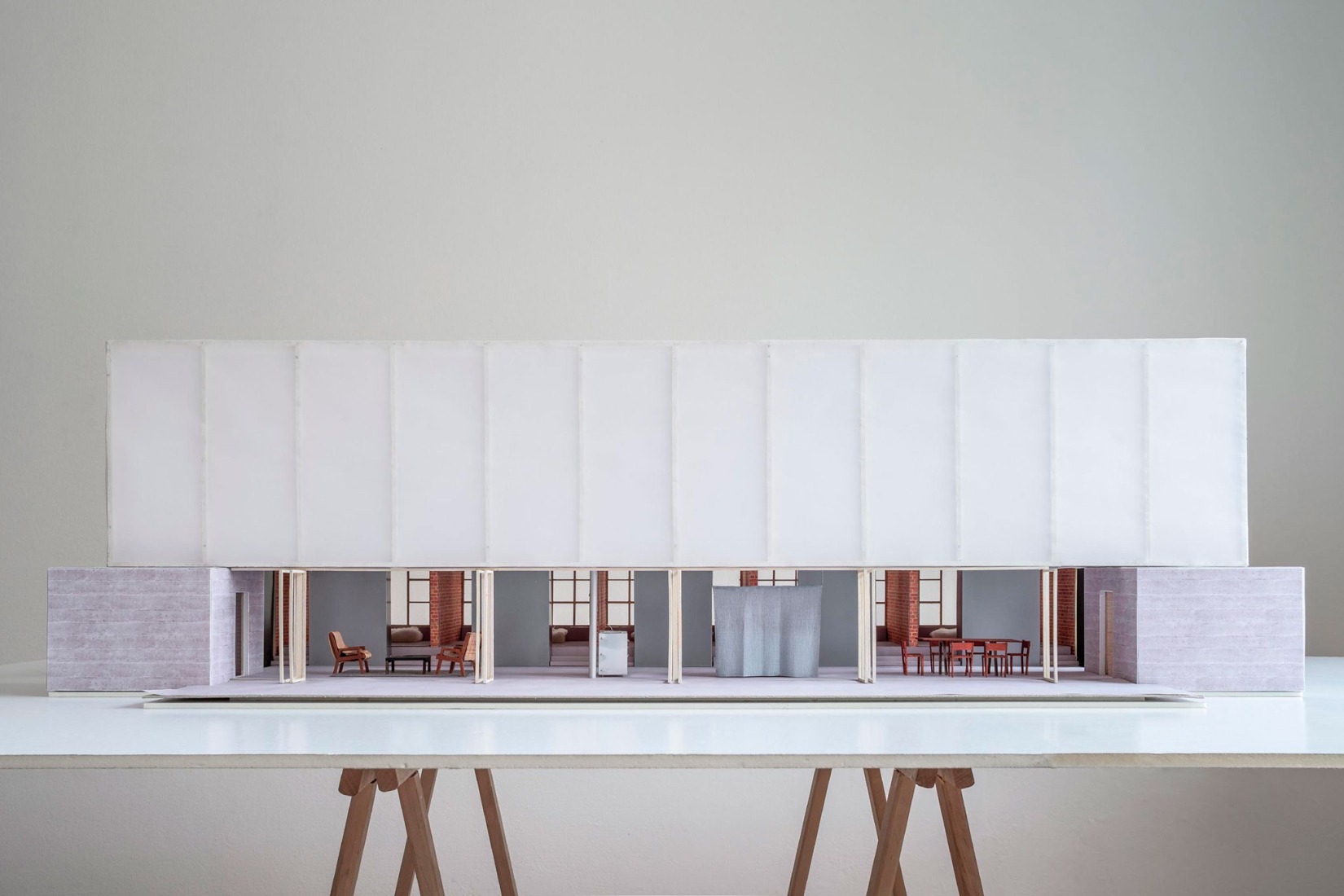 Maqueta. Casa para cinco mujeres por TEN Studio.