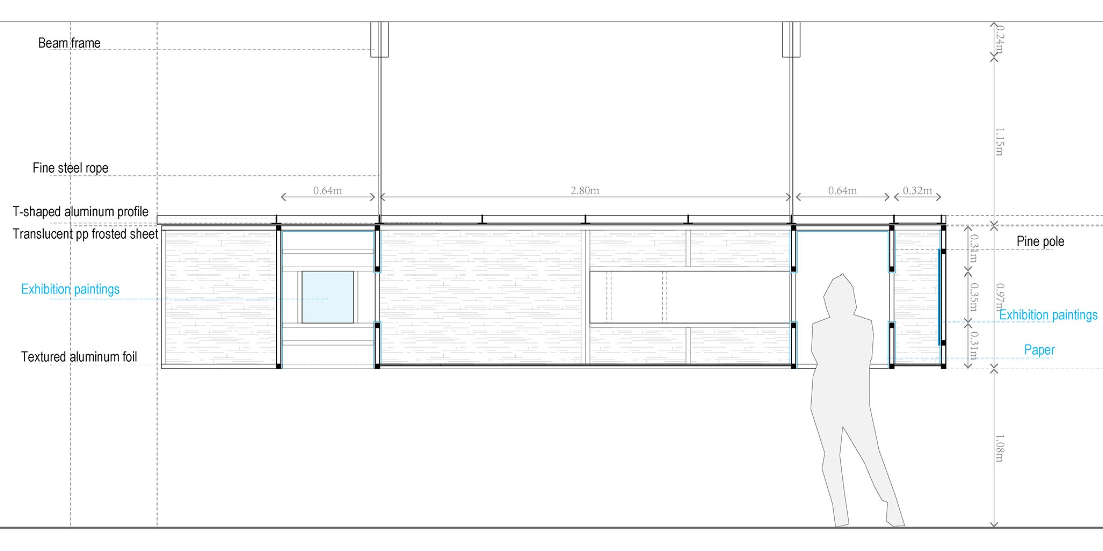 Elevation. Garden for the eyes by c+d studio.
