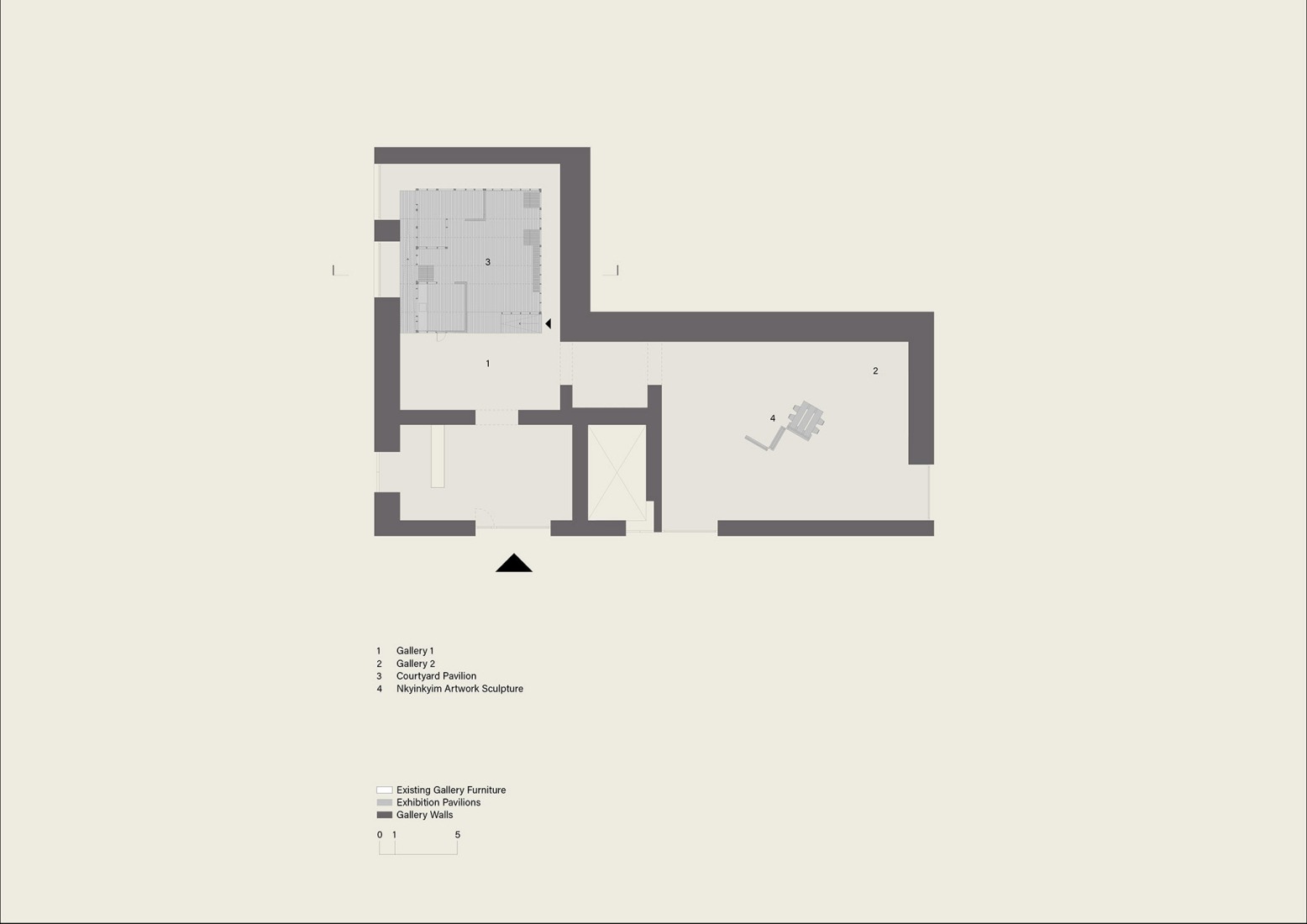 Gallery floor plan. "I Do Not Come to You By Chance" by DeRoche Projects.
