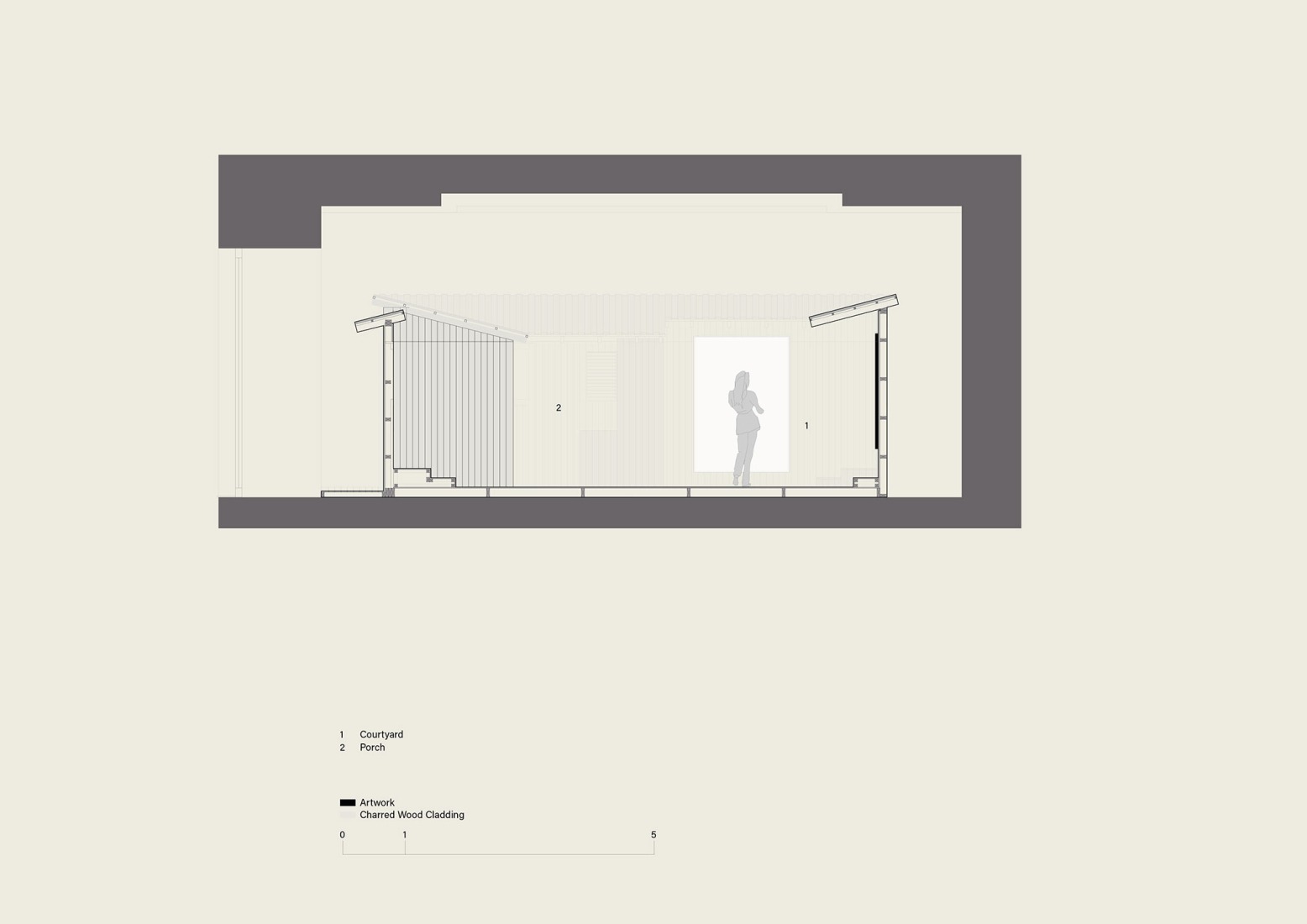 Section. "I Do Not Come to You By Chance" by DeRoche Projects.