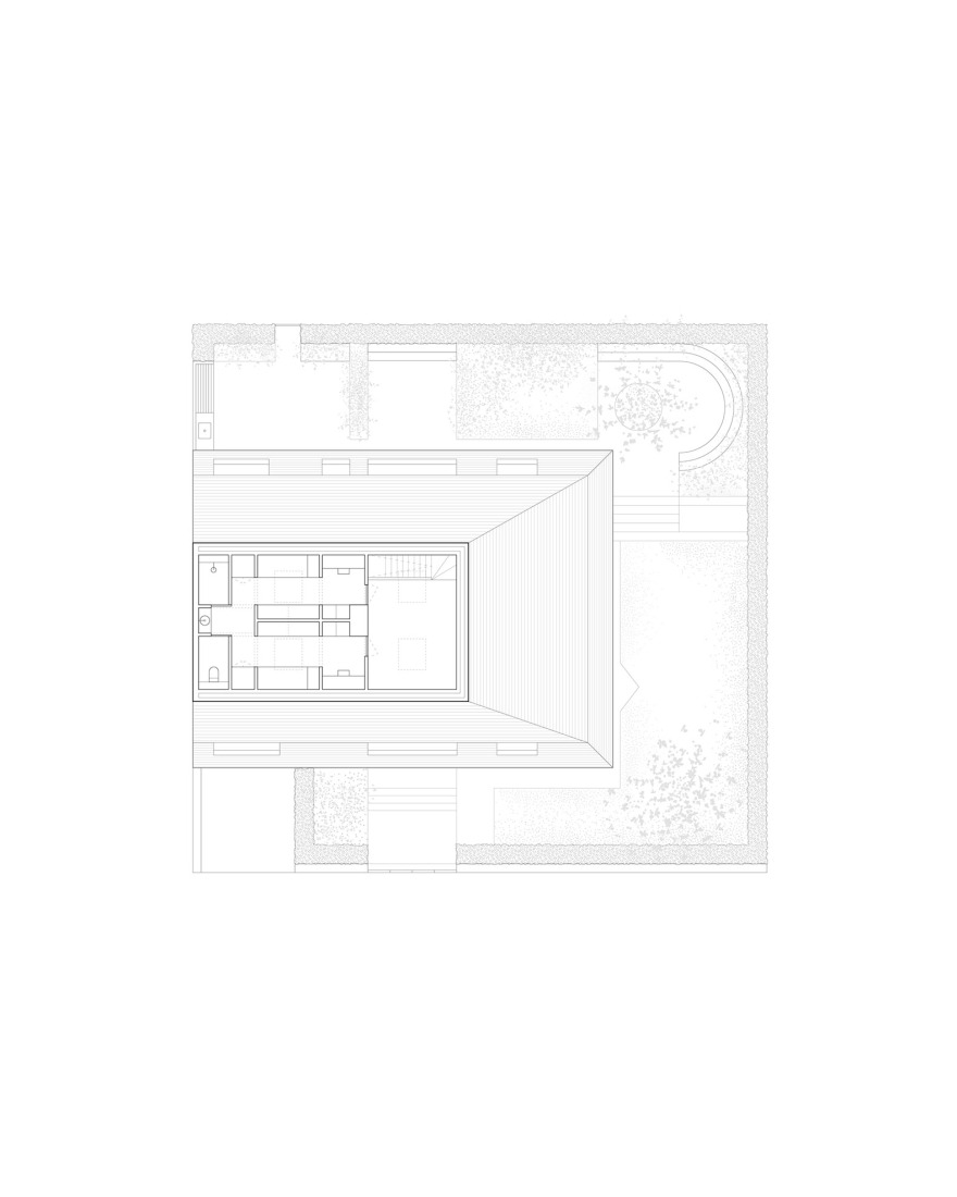 Planta segunda. Casa SO por estudio DIIR.
